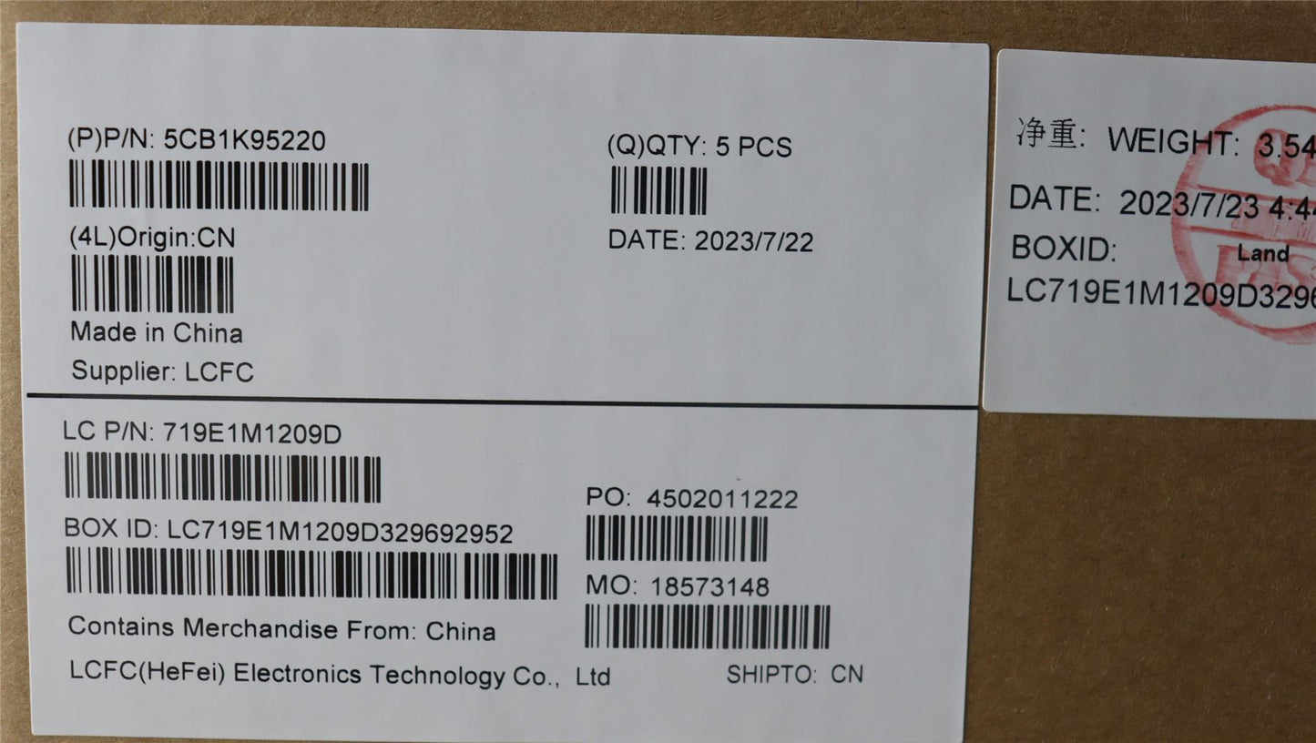 Lenovo Upper Case ASM_SWS L82XM AB BL 5CB1K95220