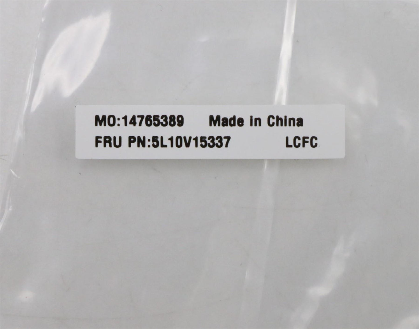 Lenovo 5L10V15337 LABEL FRU system label, Silver