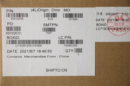 Lenovo Legion S7-15ACH6 Palmrest Cover Touchpad Keyboard Nordic Grey 5CB1C93755