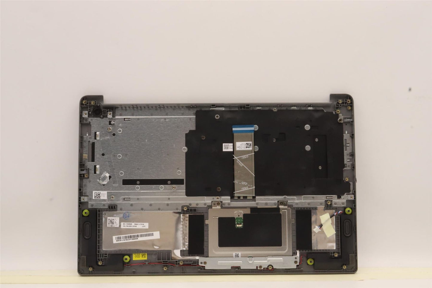 Lenovo IdeaPad 1 15IGL7 Palmrest Cover Touchpad Keyboard German Grey 5CB1J19740