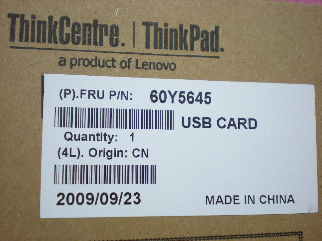 Lenovo USB x1 Board 60Y5645