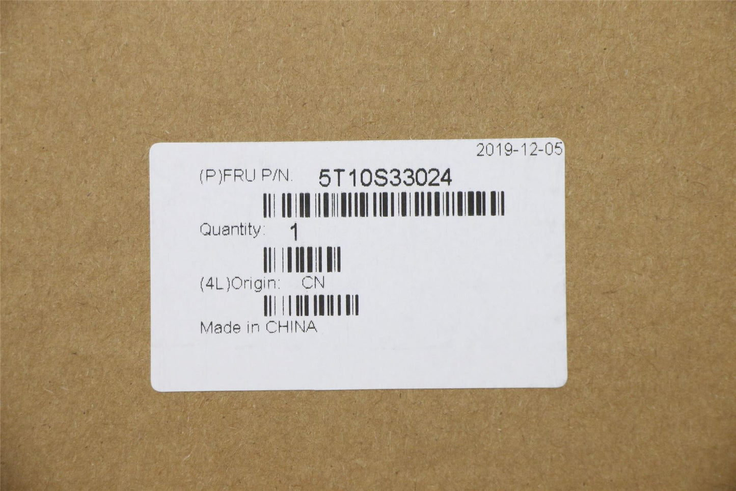 Lenovo 5T10S33024 TAPE Removable Tape C 81NX R/L