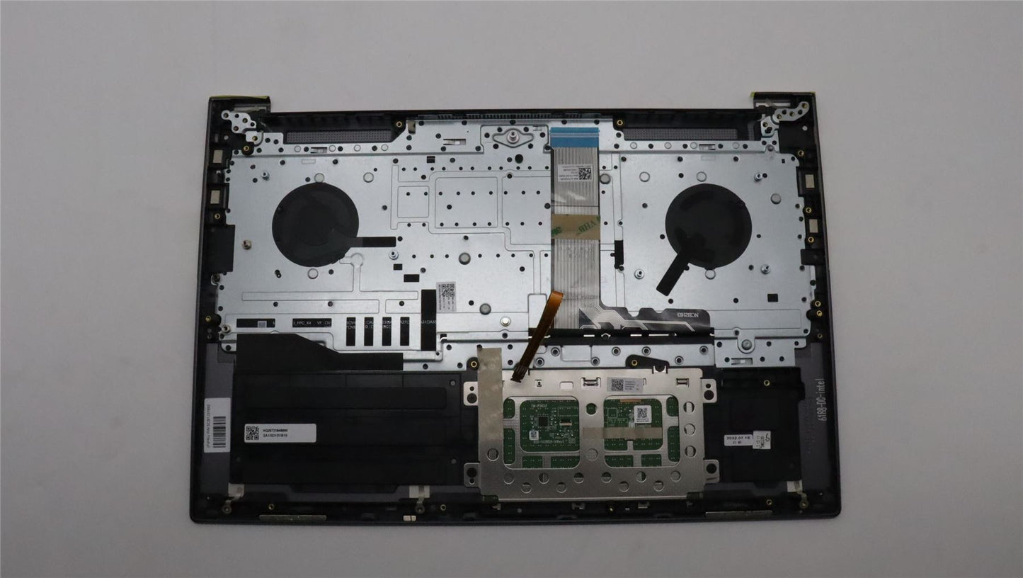 Lenovo IdeaPad 7 16IAH7 Palmrest Cover Touchpad Keyboard Arabic Grey 5CB1J37692