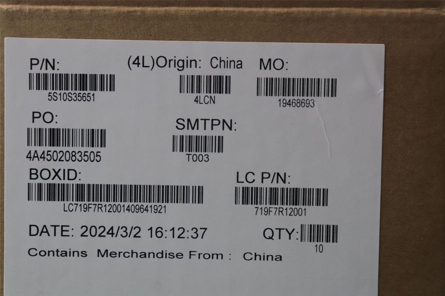 Lenovo SCREW Screw L 83D5 KITS 5S10S35651