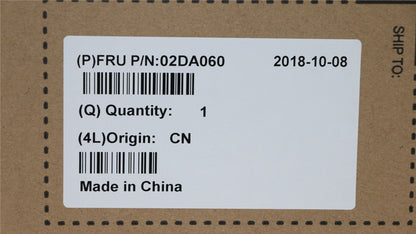 Lenovo FRU C cover with FPR Black 02DA060