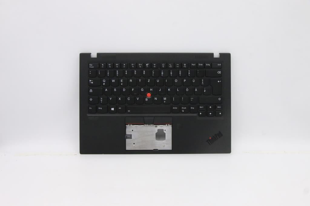 Lenovo Carbon X1 8th Keyboard Palmrest Top Cover German Black Backlit 5M10Z27531