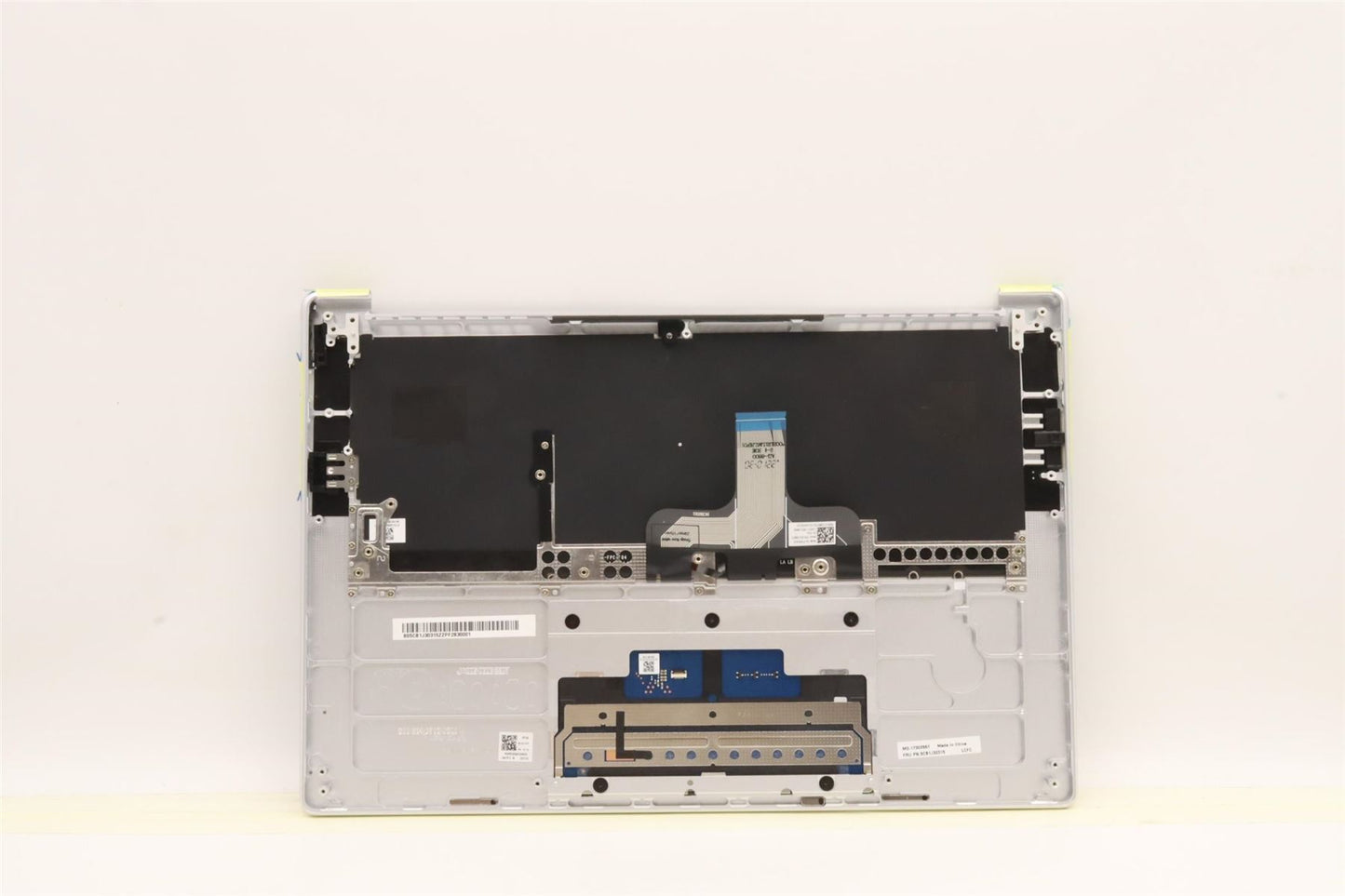 Lenovo Yoga 7 X 14IAH7 Palmrest Cover Keyboard Nordic Silver 5CB1J30315