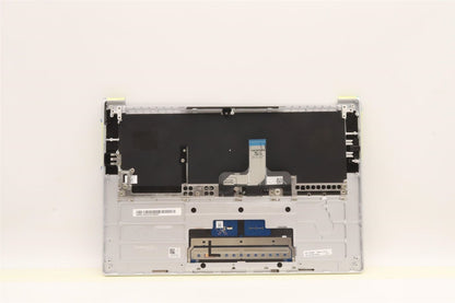 Lenovo Yoga 7 X 14IAH7 Palmrest Cover Keyboard Nordic Silver 5CB1J30315