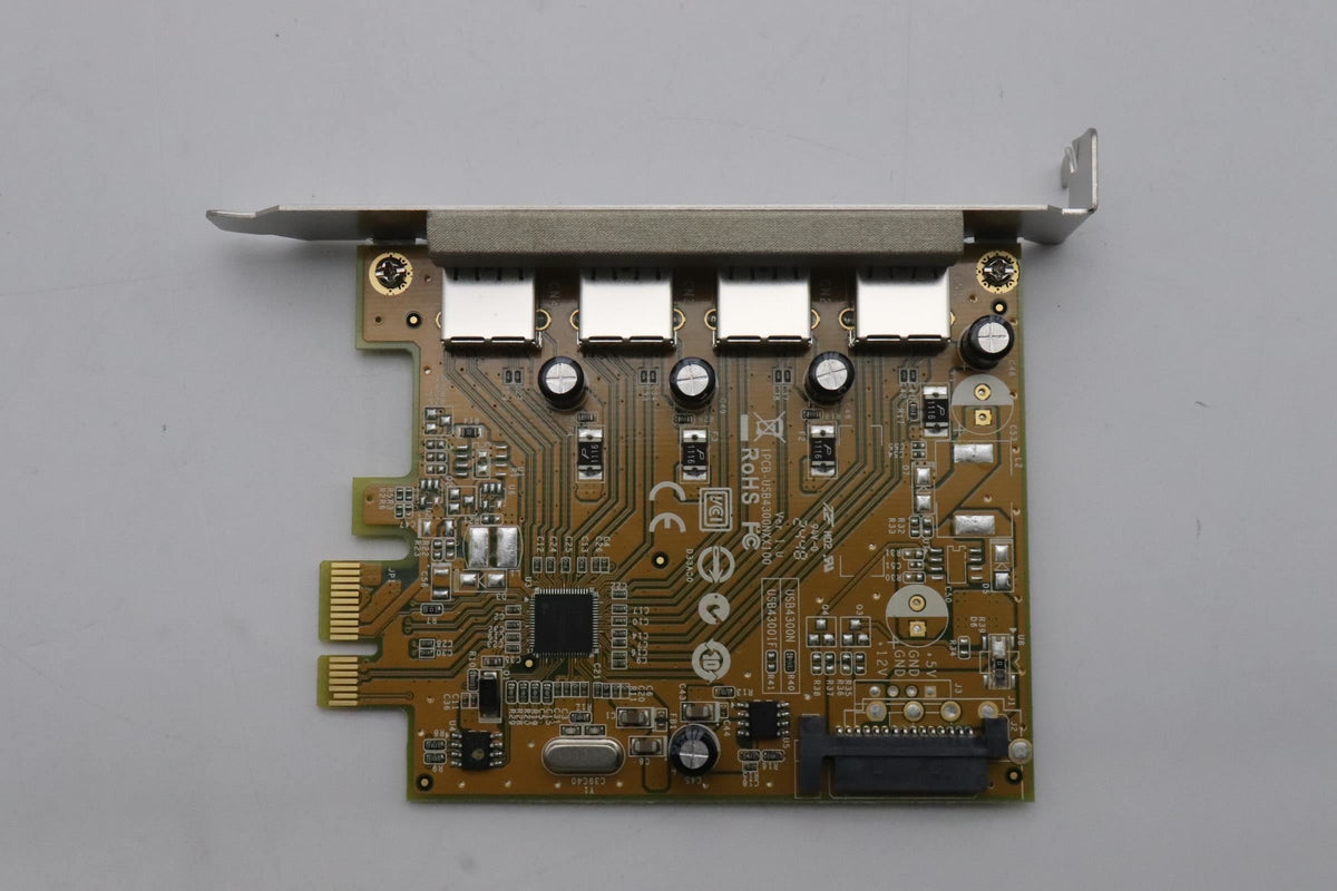 Lenovo CARDPOP 1X 4-port card USB PCIe PCI Board 5C51M21352
