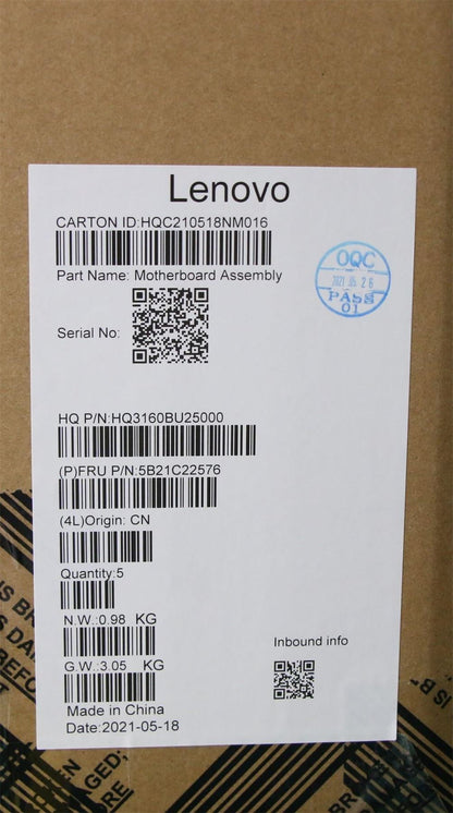 Lenovo IdeaPad 5 16ACH6 Motherboard Mainboard UMA AMDR55600H 8G 5B21C22576