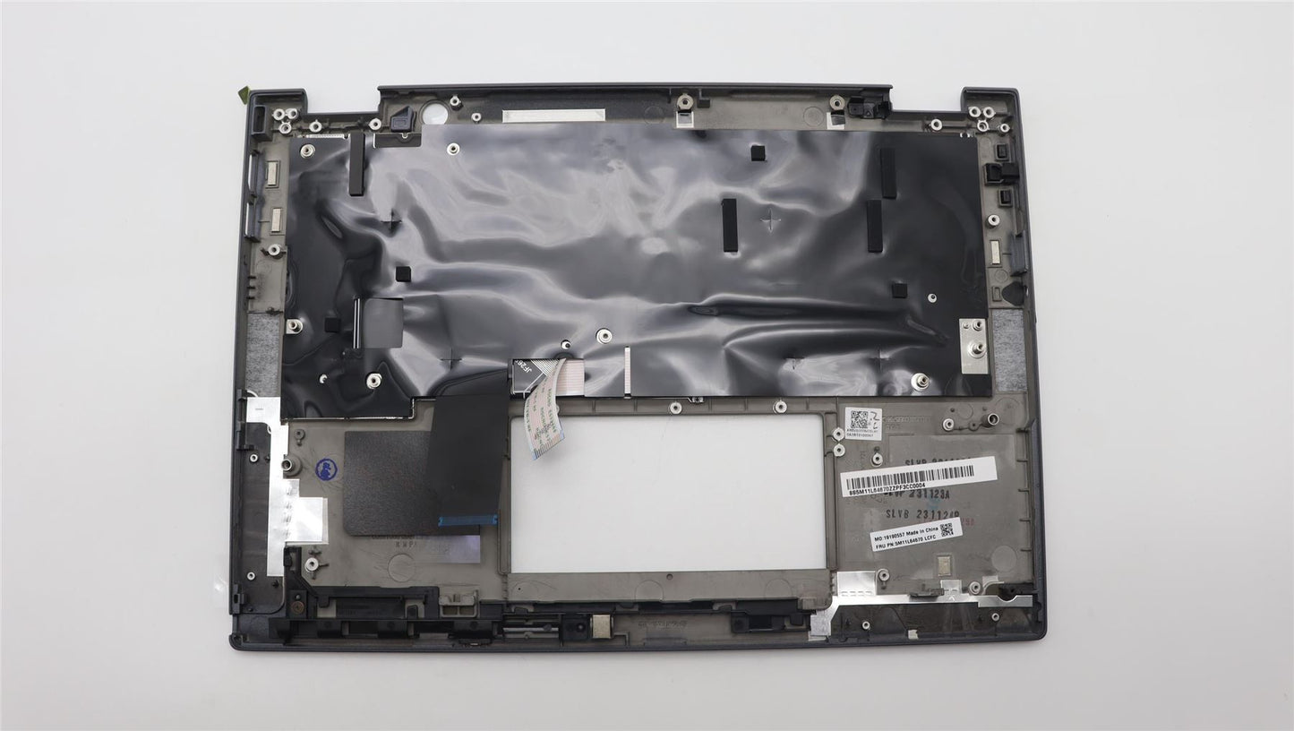 Lenovo Yoga X13 Gen 4 Palmrest Cover Keyboard French Grey 5M11L64670