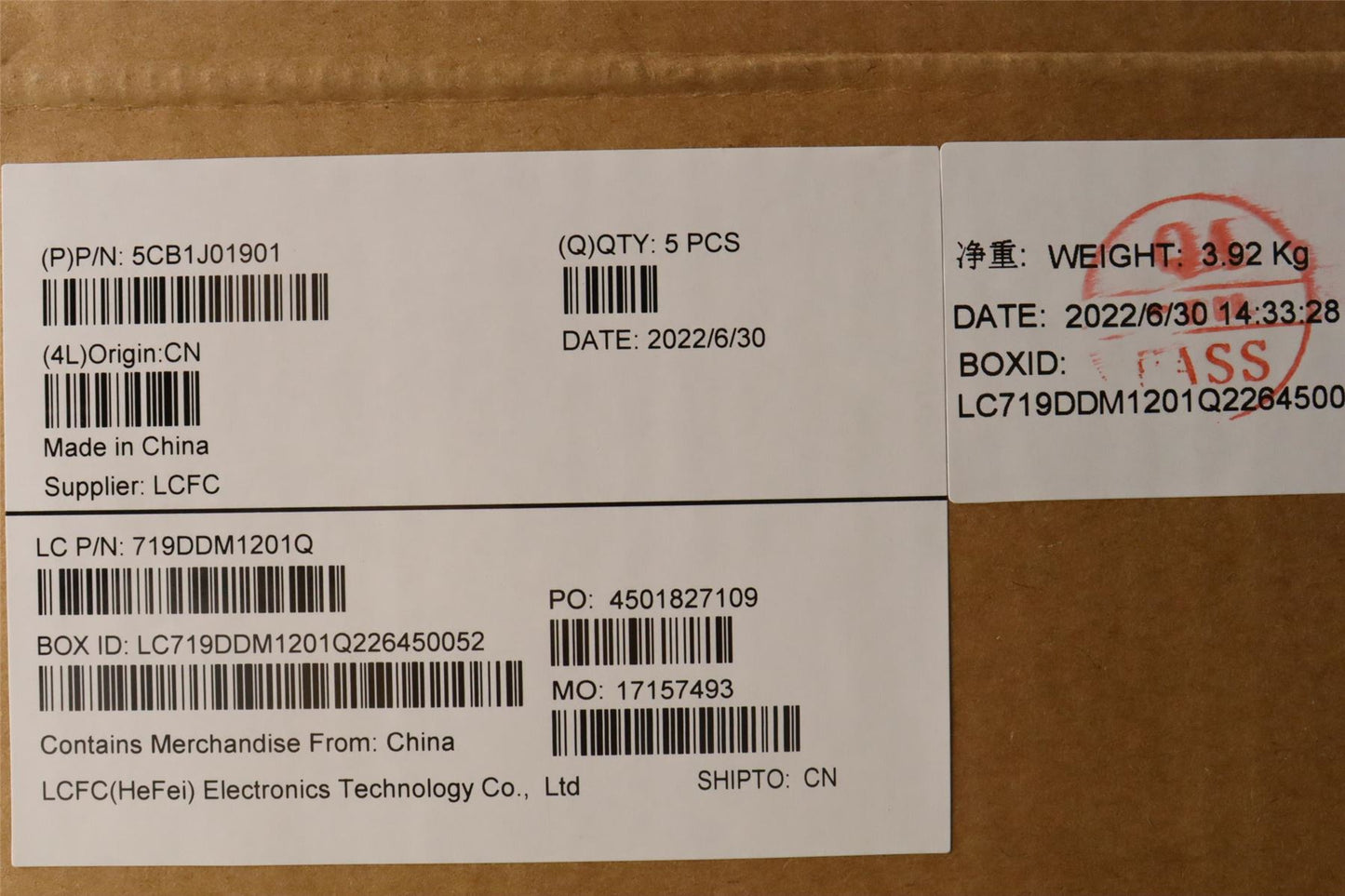 Lenovo IdeaPad 7 16IAP7 Palmrest Cover Touchpad Keyboard German 5CB1J01901