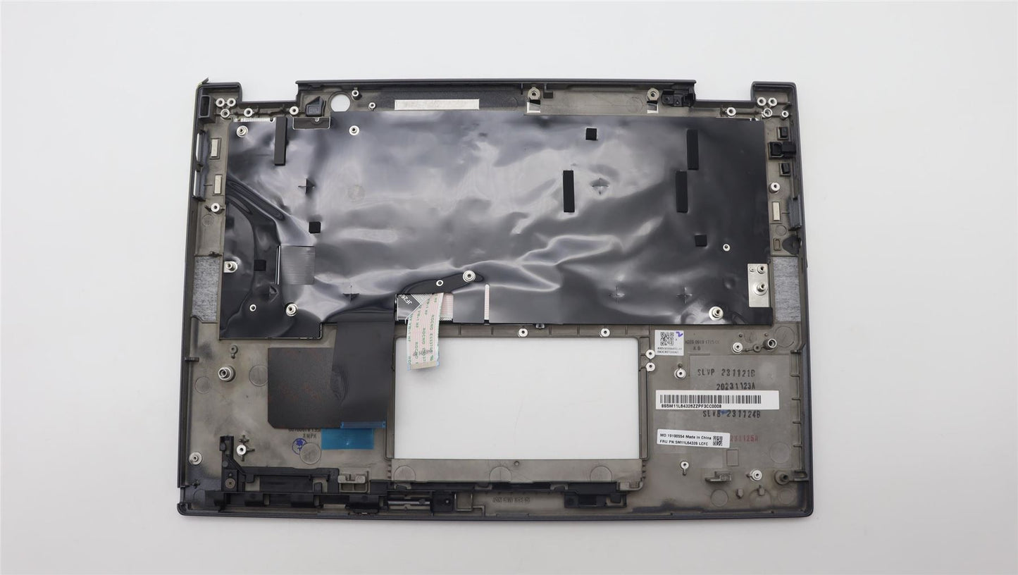 Lenovo ThinkPad X13 Gen 4 Keyboard Palmrest Top Cover French Grey 5M11L64326