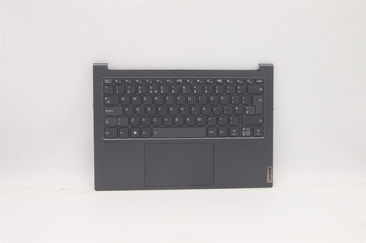 Lenovo Yoga 7 Pro-14IHU5 Keyboard Palmrest Top Cover UK Grey 5CB1C19281