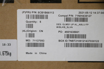 Lenovo IdeaPad 5 14ITL05 Palmrest Cover Touchpad Keyboard Slovenian 5CB1B66113
