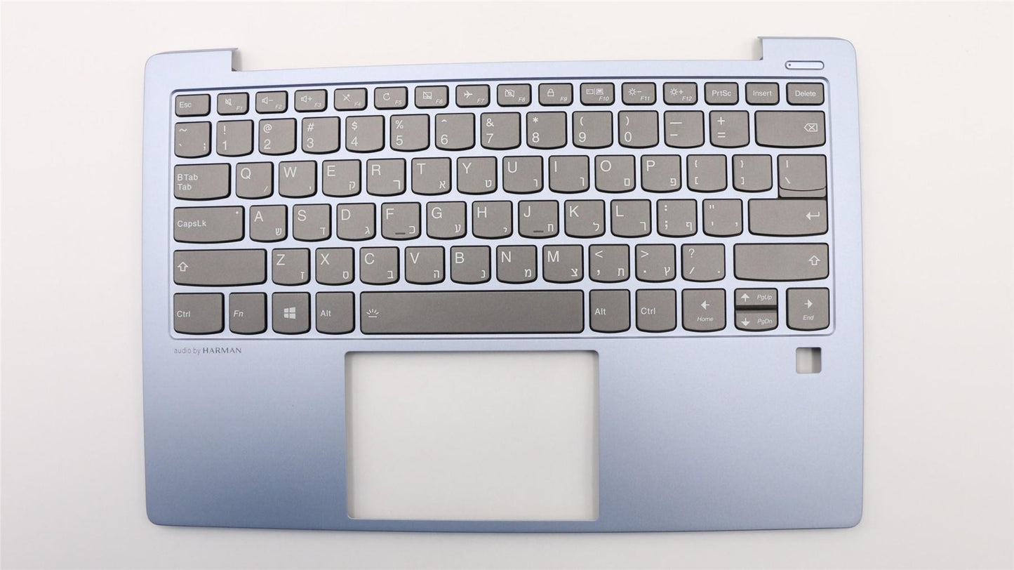 Lenovo IdeaPad S530-13IWL Keyboard Palmrest Top Cover Arabic Blue 5CB0S16219