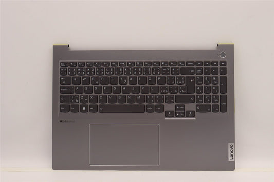 Lenovo ThinkBook 16 G4+ IAP Palmrest Cover Touchpad Keyboard Grey 5CB1H68151