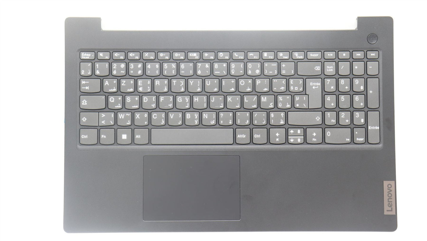 Lenovo V15 G3 IAP V15 G3 ABA Palmrest Cover Touchpad Keyboard Grey 5CB1H80222