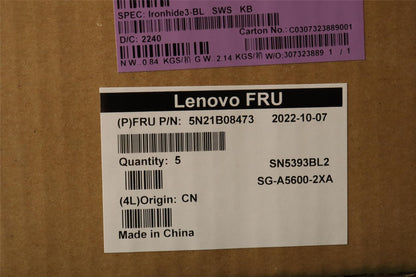 Lenovo ThinkPad T15 Gen 2 P15s Gen 2 Keyboard Swiss Grey Backlit 5N21B08436