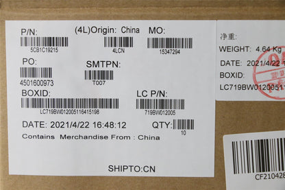 Lenovo Lower Case L 82KD BLK_HDD 5CB1C19215