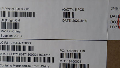 Lenovo COVER Upper Case ASM_UKE L82WK ONGY RGB 5CB1L30861