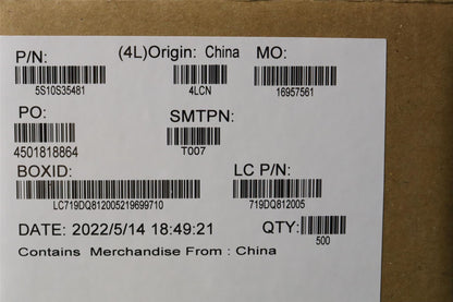Lenovo SCREW Screw L82TD M2*L2 (OD4.5,T0.8) 5S10S35481