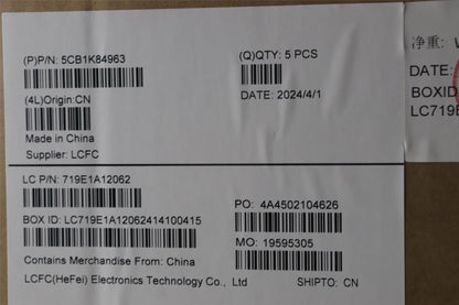 Lenovo IdeaPad 3 14IAN8 Palmrest Cover Touchpad Keyboard French 5CB1K84963