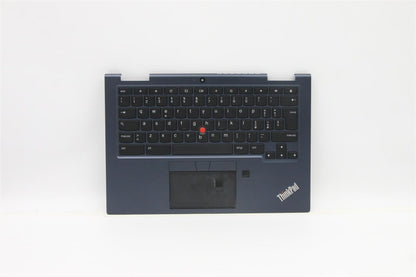 Lenovo ThinkPad C13 Gen 1 Palmrest Cover Keyboard Italian Black 5M10Z54483