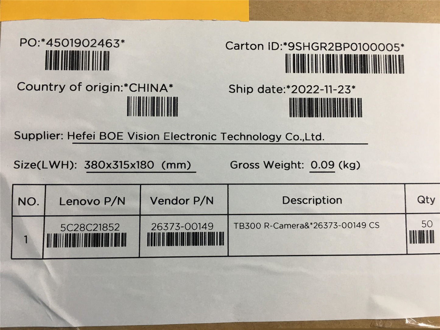 Lenovo M8 Webcam Web Cam Camera Cam 5C28C21852