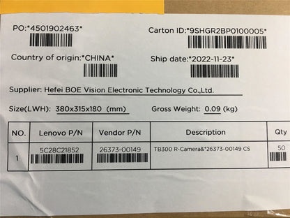 Lenovo M8 Webcam Web Cam Camera Cam 5C28C21852