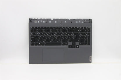 Lenovo Legion 5 Pro-16ACH6H Keyboard Palmrest Top Cover Bulgairian 5CB1C14882