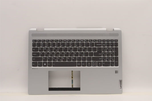 Lenovo IdeaPad 5 16IAU7 Keyboard Palmrest Top Cover Greek Cloud Grey 5CB1H81052