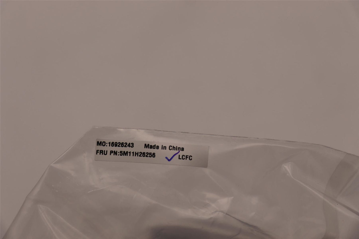 Lenovo MECH_ASM FRU T16G1_CLICKPAD_SPILL_MYLAR 5M11H26256