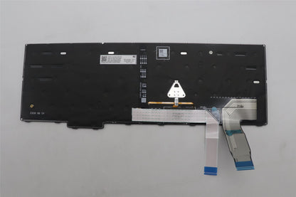 Lenovo ThinkPad L15 4 P16s 2 P16v 1 T16 2 Tastatur Nordic Schwarz 5N21K05021