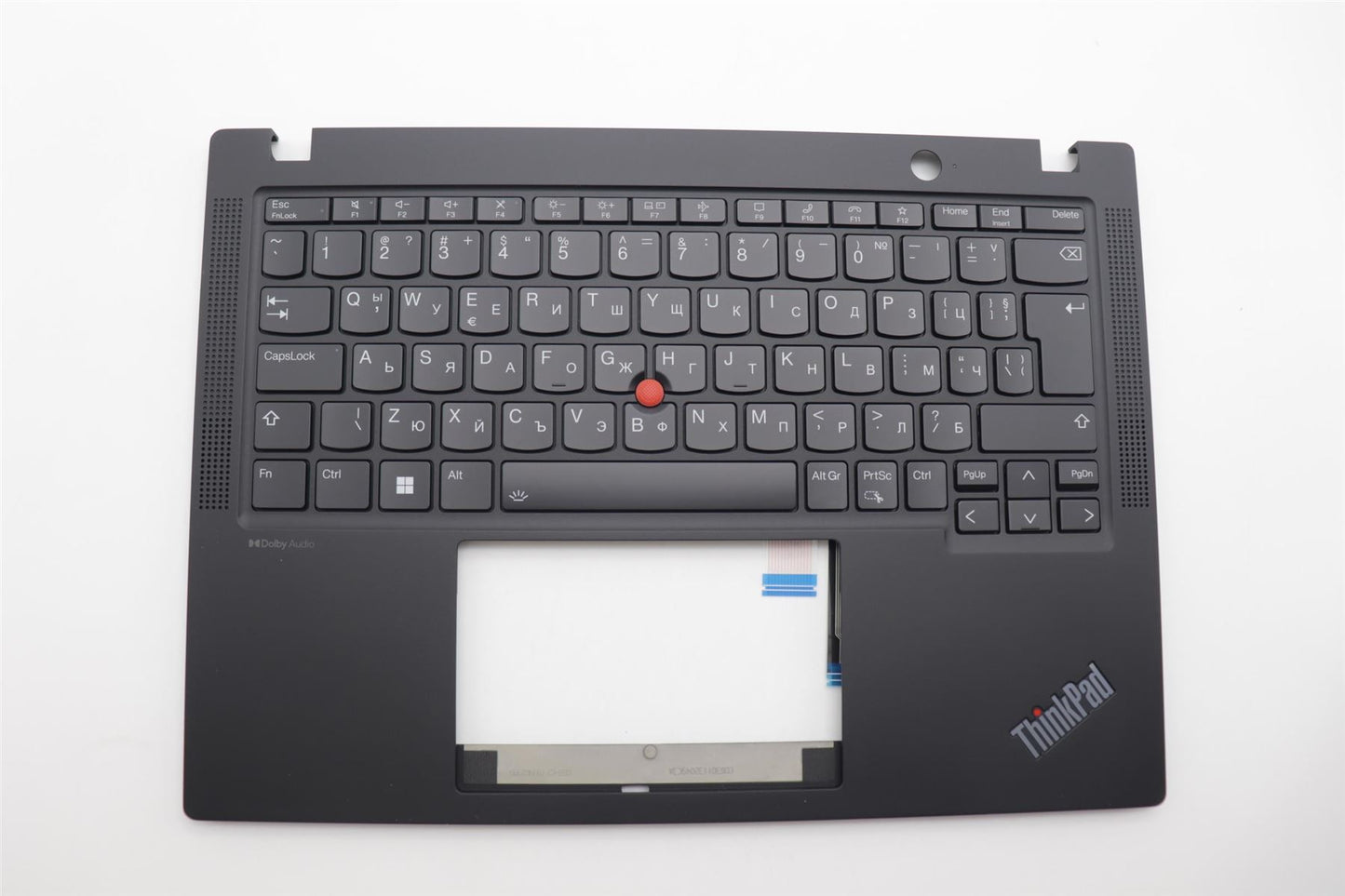 Lenovo ThinkPad X13 Gen 4 Keyboard Palmrest Top Cover Bulgarian Black 5M11L85881