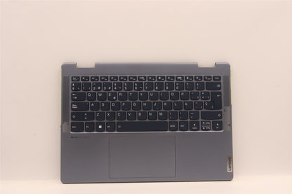 Lenovo Yoga 7 14ARB7 Palmrest Cover Touchpad Keyboard Spanish 5CB1J11100