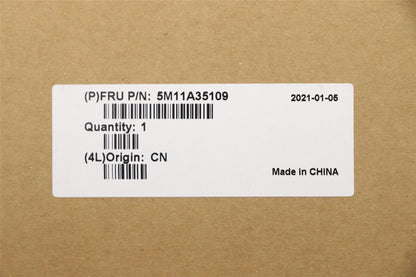 Lenovo ThinkPad E14 2 Keyboard Palmrest Top Cover UK Black Backlit 5M11A35108