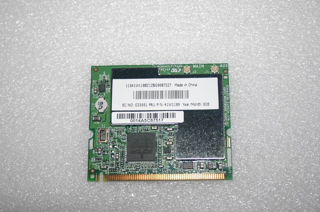 Lenovo MiniPCI802.11a/b/g LenovoSKU2网卡41W1189 PCI Board 11008411