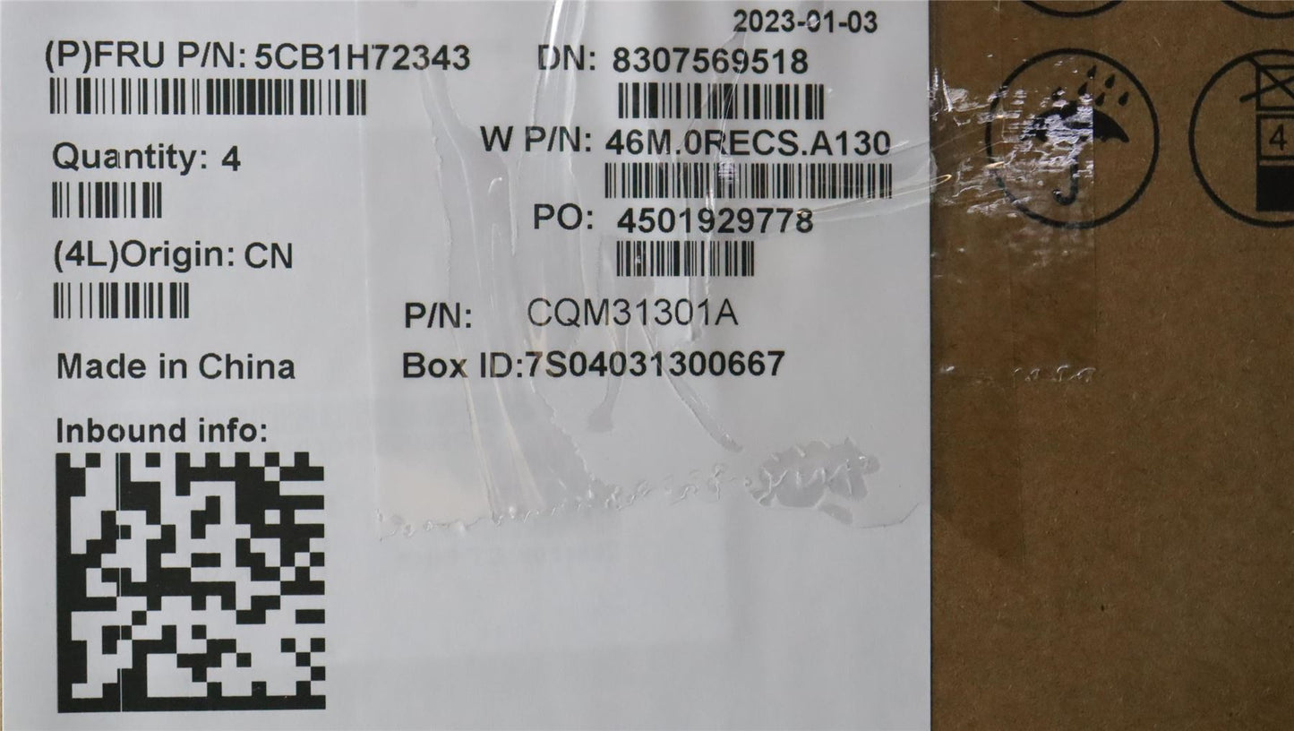 Lenovo Upper Case ASM_EURO ENG W 82R9 CG 5CB1H72343