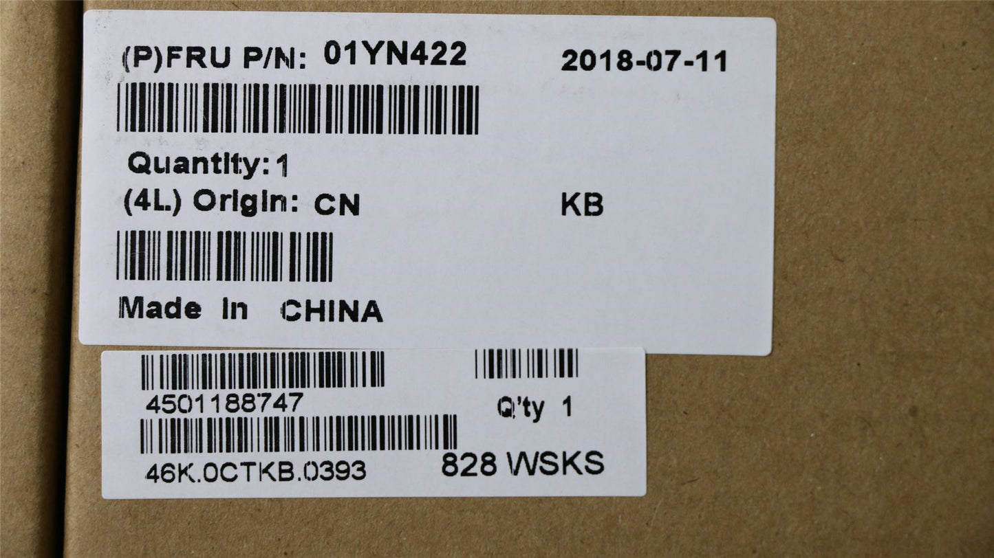 Lenovo NB_KYB FRU COMO FL,LTN,KB-BL,SV,CFR 01YN422