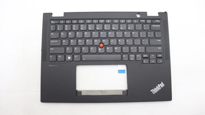 Lenovo Yoga X13 Gen 4 Palmrest Cover Keyboard US Black 5M11L64213