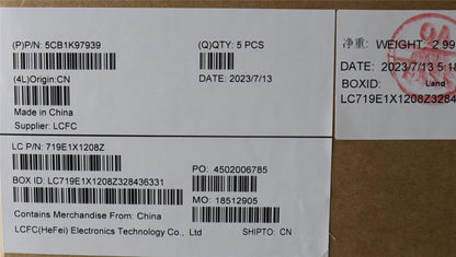 Lenovo Upper Case ASM_NORDIC L82XLNFPAGBL 5CB1K97939
