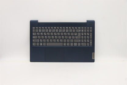 Lenovo IdeaPad 5 15ALC05 Palmrest Cover Touchpad Keyboard Abyss Blue 5CB1B42985