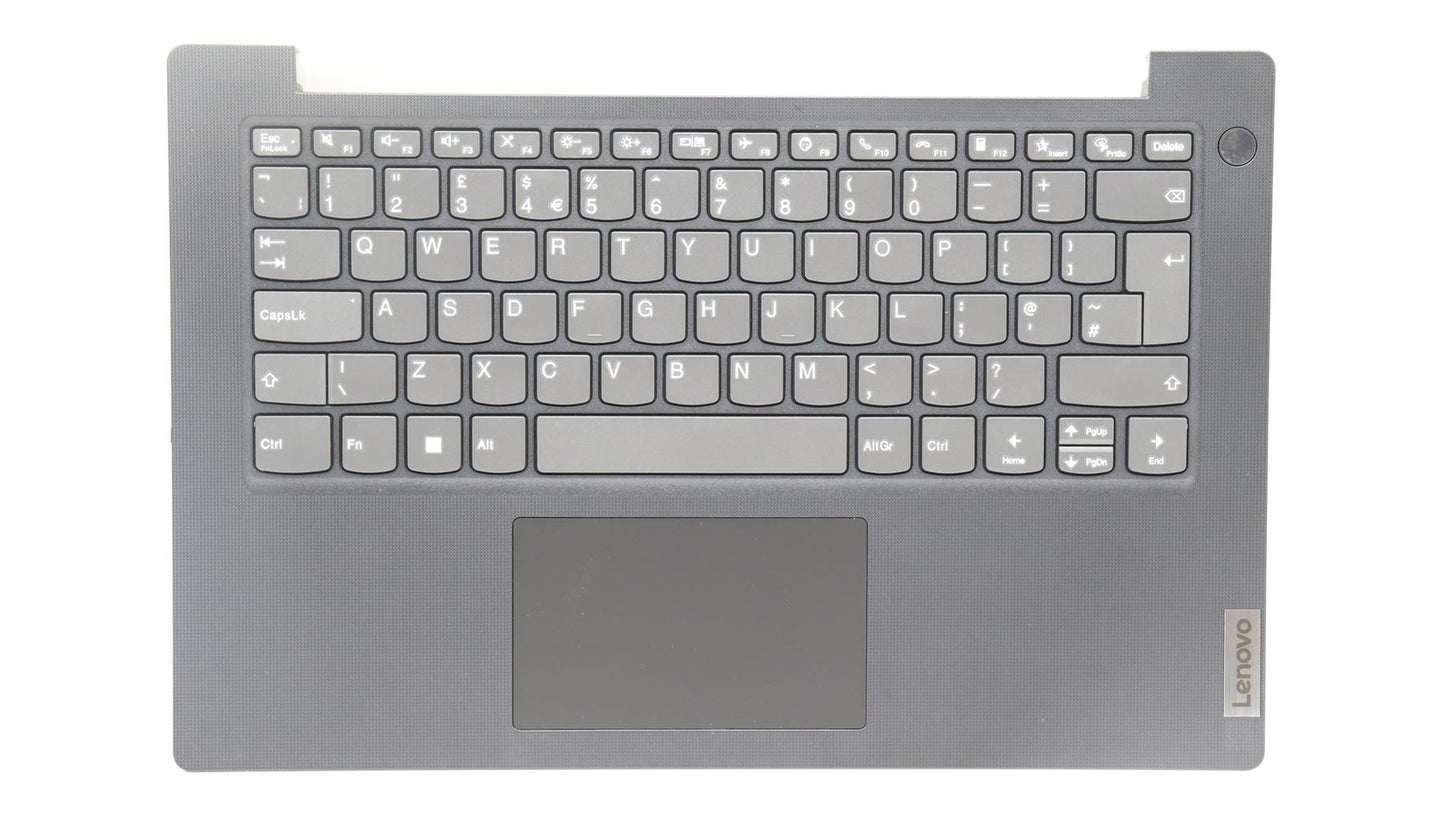 Lenovo V14 G4 AMN Palmrest Cover Touchpad Keyboard UK Black 5CB1K98158