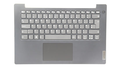 Lenovo V14 G4 AMN Palmrest Cover Touchpad Keyboard UK Black 5CB1K98158