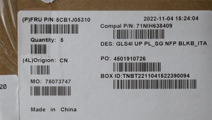 Lenovo UpperCaseASM_ITA C82SD PLSG NFPBL 5CB1J05310