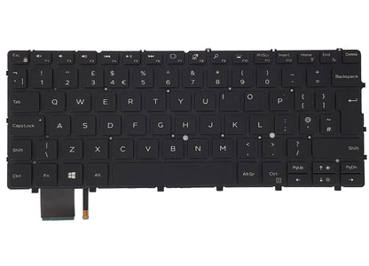 Dell Keyboard Palmrest English UK 082FHM 82FHM (UK)M17NCC-UB 83KS