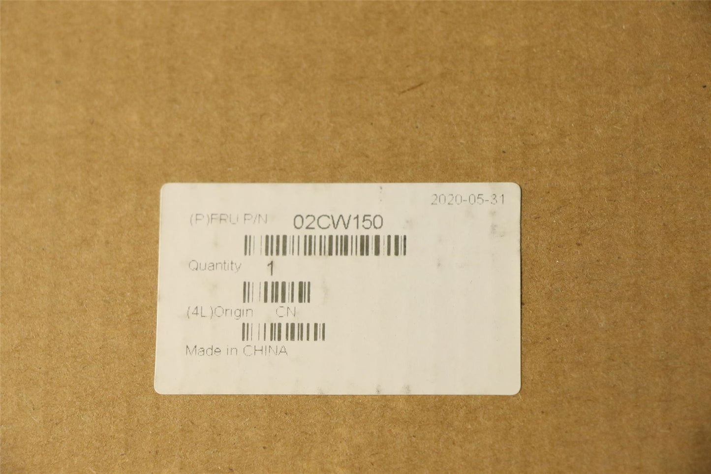 Lenovo SHIELD Rear IO Shield Assy,B450,WST 02CW150