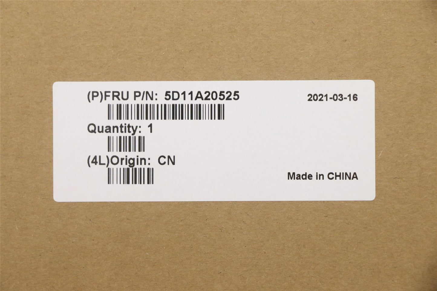 Lenovo FRU MNF601EA1-1 Color CSOT 5D11A20525