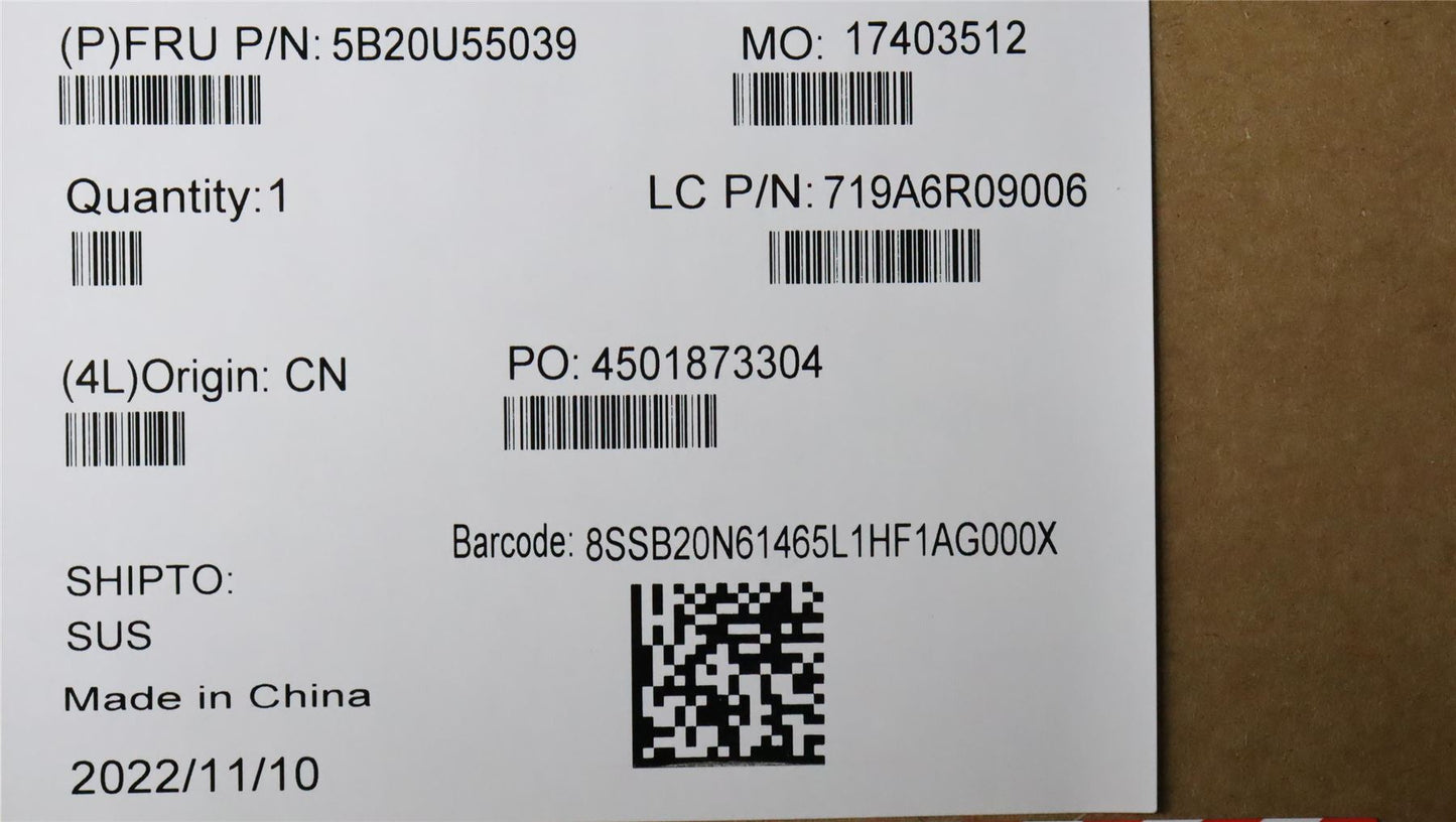 Lenovo 5B20U55036